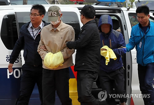 고개숙인 세월호 주요 승무원