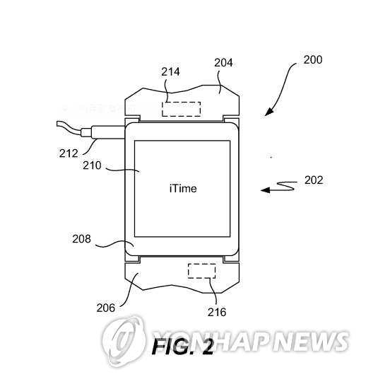 미국 특허 등록된 애플 스마트시계 '아이타임'