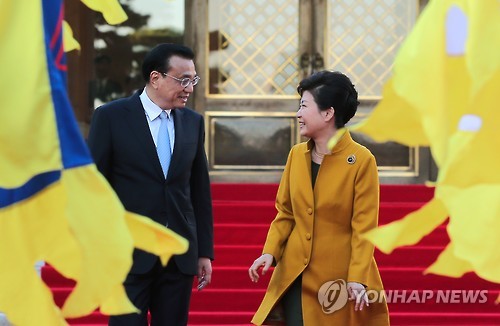 대화하는 한·중 정상