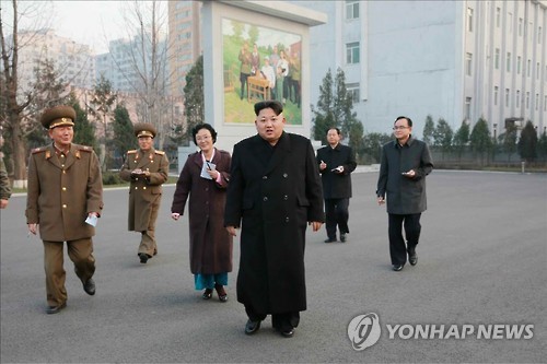 北김정은, 평천혁명사적지 시찰