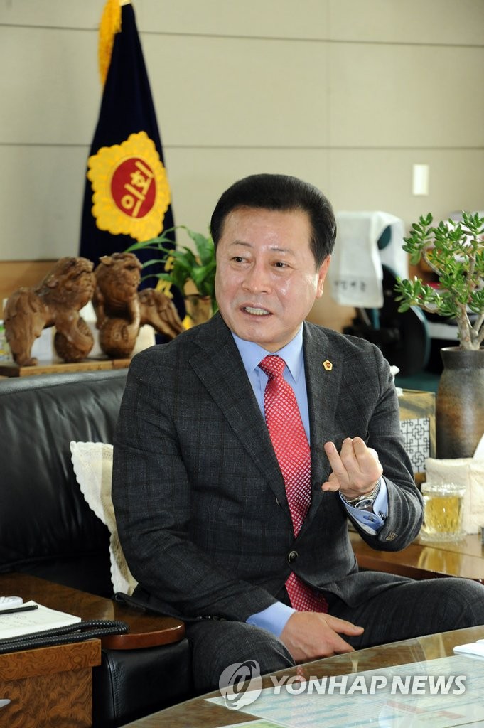조영표 광주시의장(연합뉴스 자료사진)