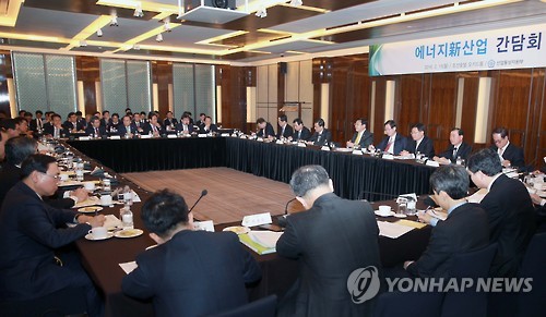 주형환 장관, 에너지신산업 간담회