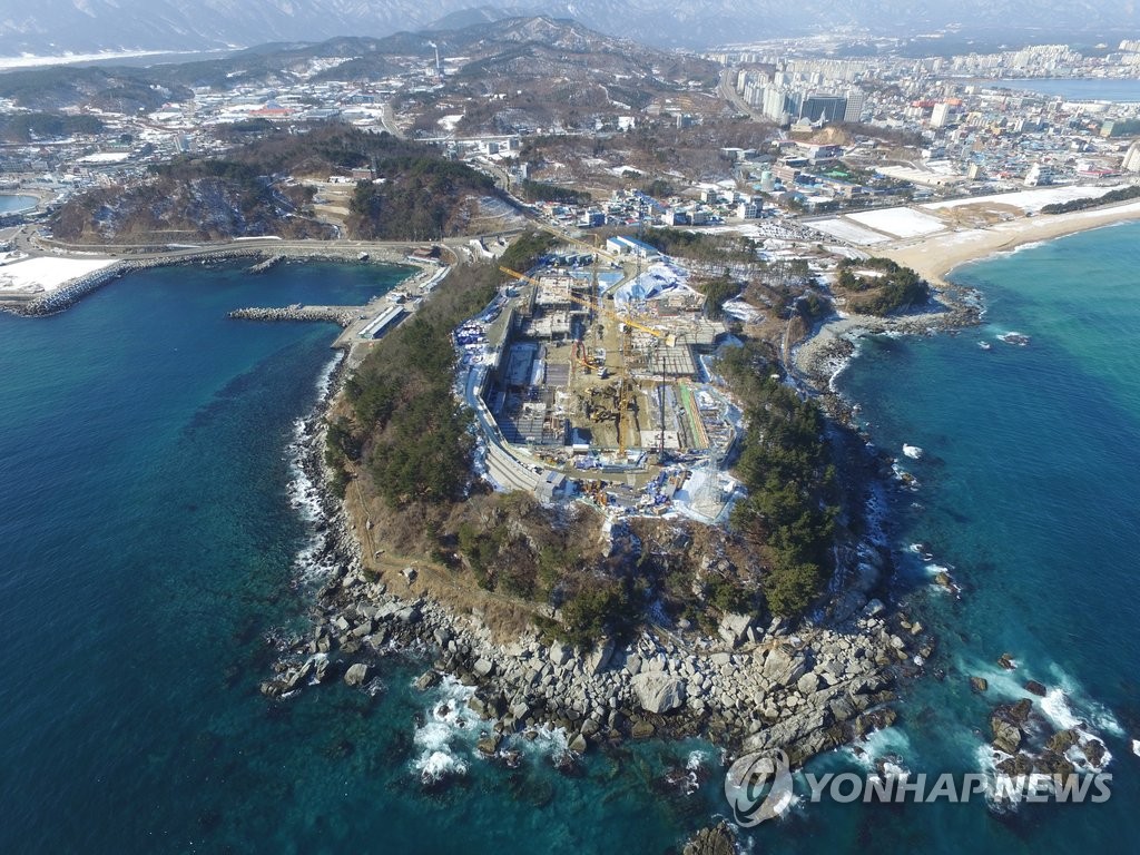60여년 만에 개방되는 속초 외옹치 해안