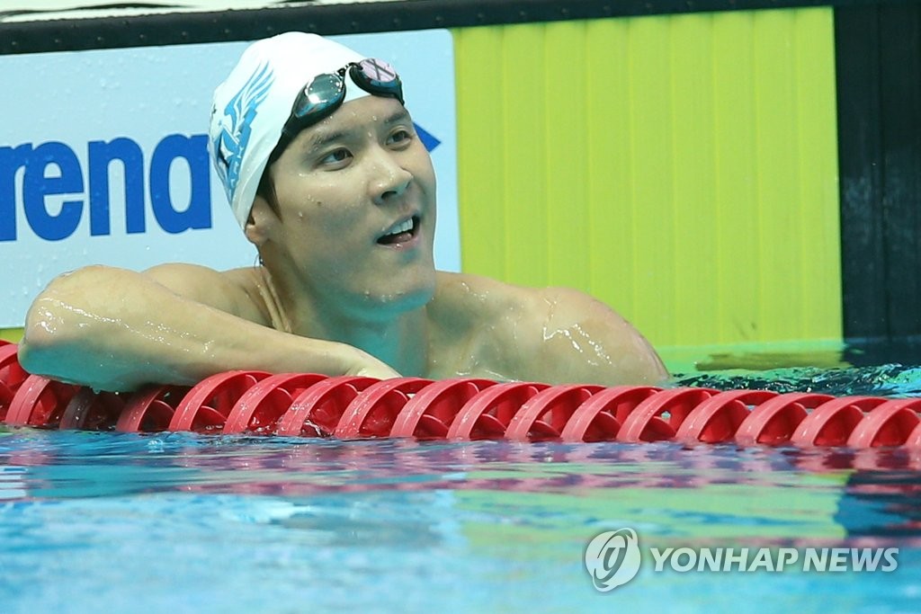 박태환 '1위로도 성이 안차'