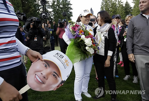 박인비, 역대 최연소 LPGA 명예의 전당 가입