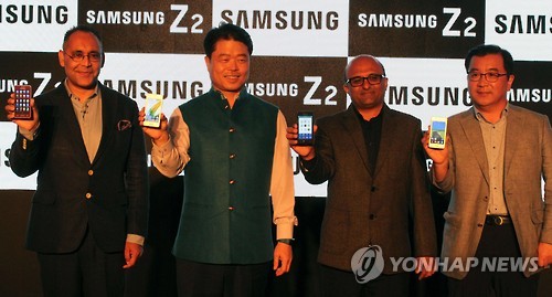 삼성전자, 인도서 세번째 타이젠폰 Z2 출시