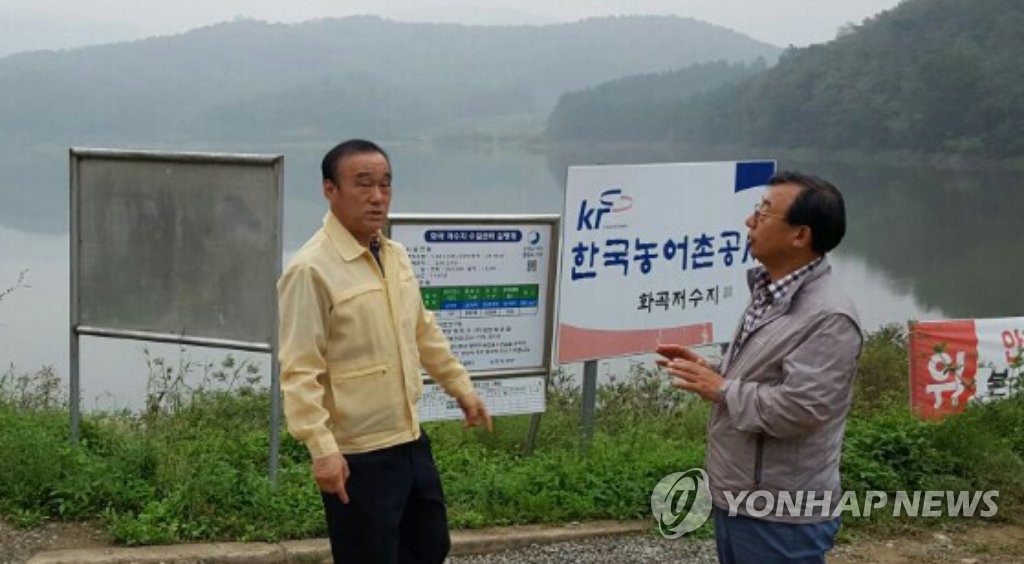 진원지 방문한 이정현 대표