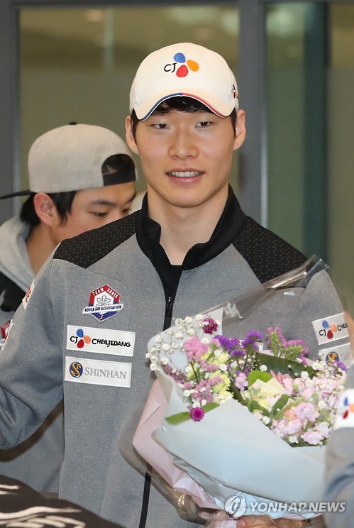 스노보드 역대 최고 성적 이상호 귀국