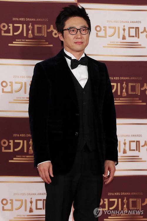 KBS 연기대상 참석한 박신양