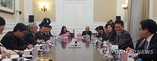 야당의원단, 중국 싱크탱크 만나 사드 문제 논의