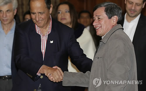 "평화협상 잘해 봅시다"