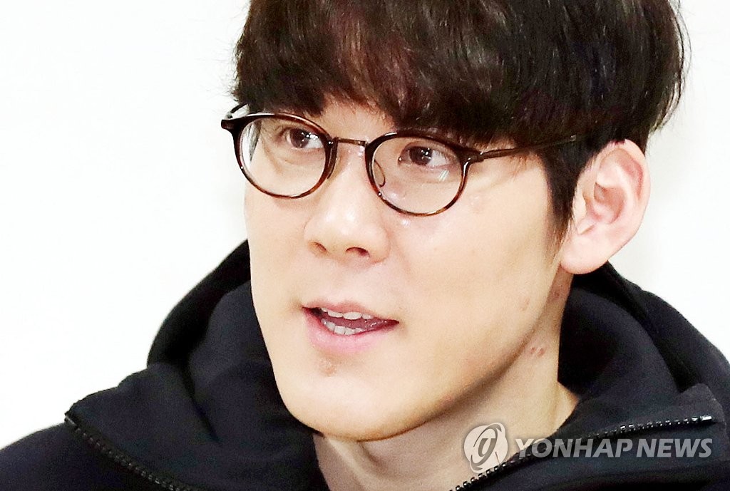 새해 계획 밝히는 박태환