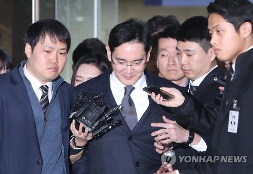 위기의 삼성, 이재용 부회장 구속