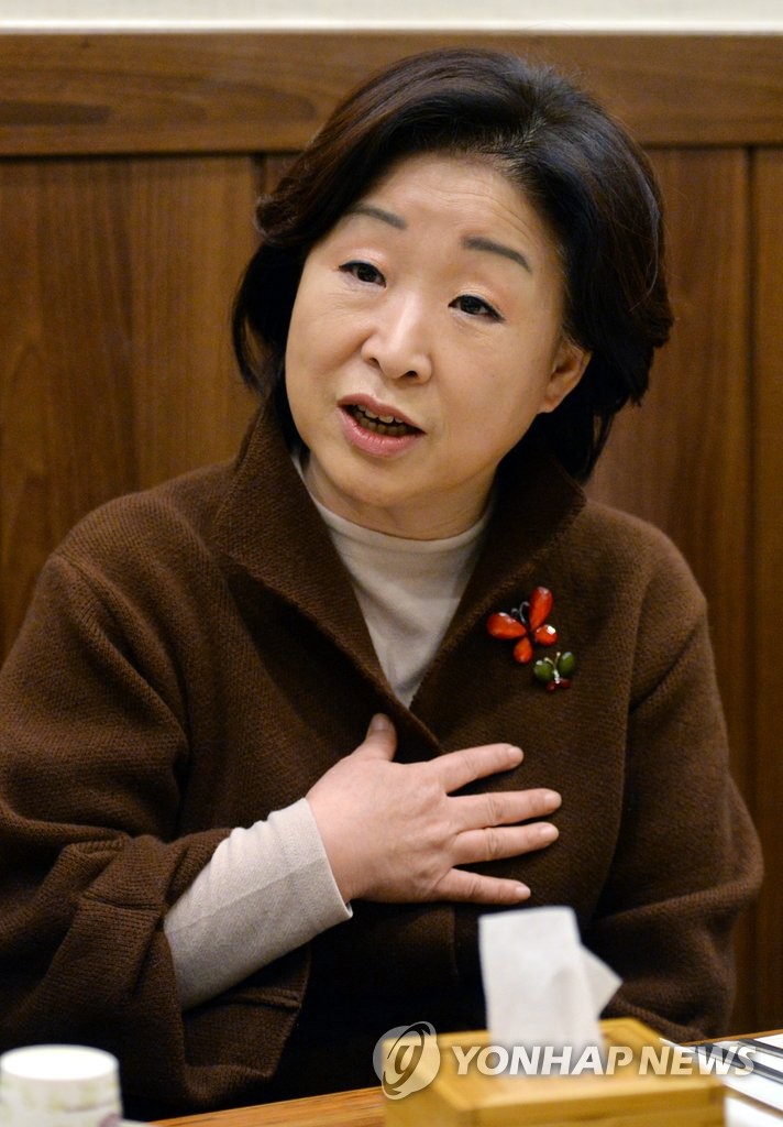 기자 간담회 여는 심상정