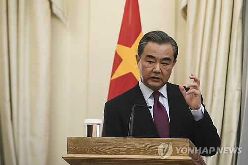 왕이 중국 외교부장