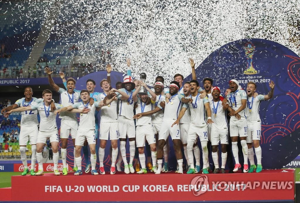 잉글랜드, 우승의 기쁨