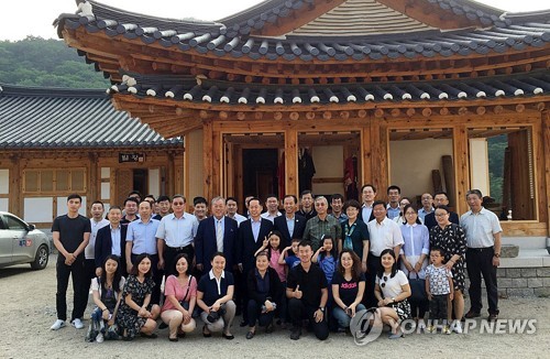강원도 찾은 주한중국대사관
