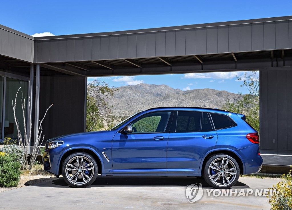 BMW, 3세대 '뉴 X3' 공개