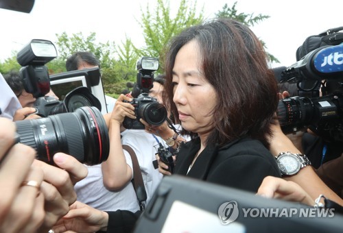 석방된 조윤선
