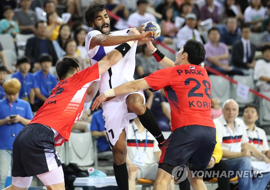 8월 열린 서울컵 국제대회 한국-이란 경기 모습.