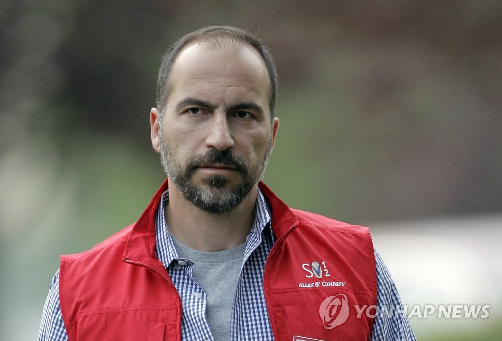 우버 새 최고경영자에 익스피디아 코스로샤히 CEO