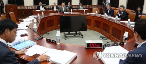 국회 정보위 북한 미사일 현안 보고