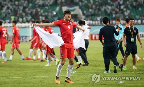 김민재, '월드컵 진출이다!'