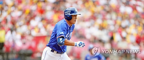 이승엽, 2점 적시타!