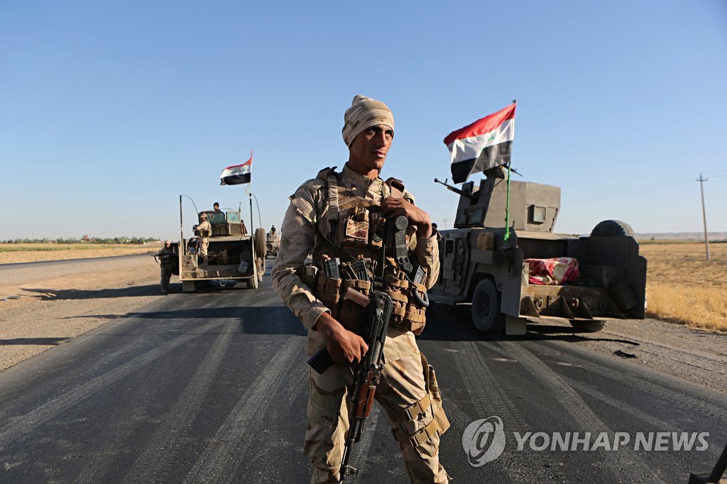 이라크, 쿠르드군 쫓아내고 유전지대 키르쿠크 전부 장악