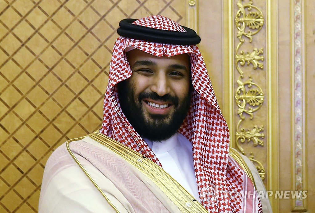 사우디아라비아의 실세인 모하메드 빈살만 왕세자