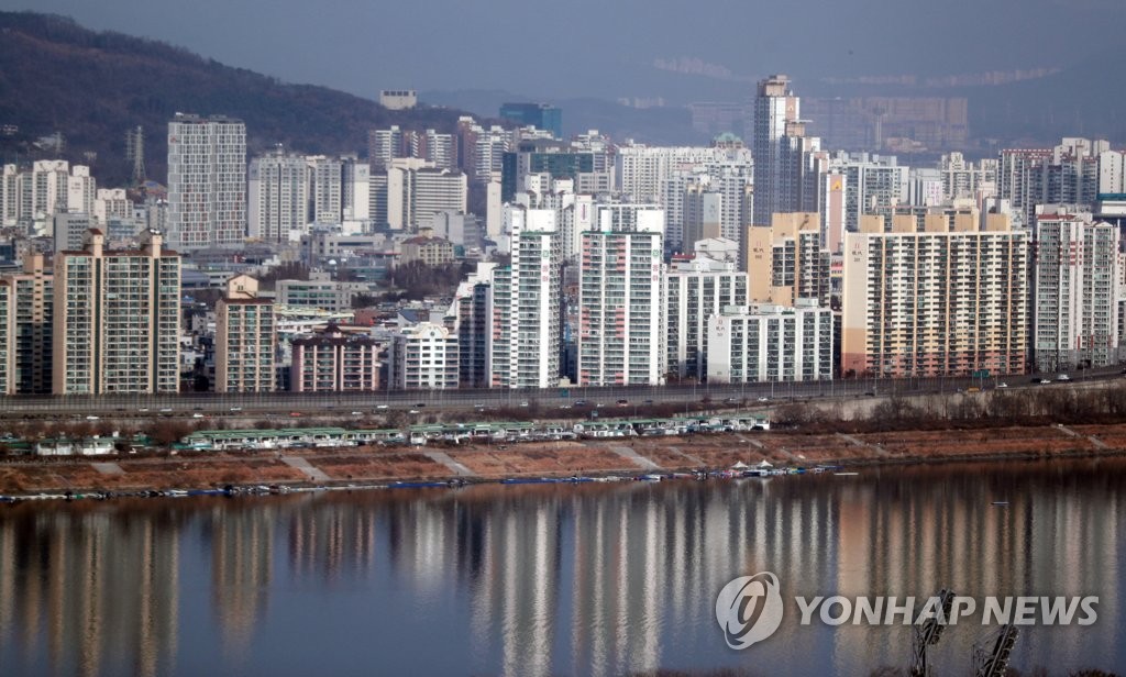 서울 시내 아파트 단지 모습 [연합뉴스 자료사진]