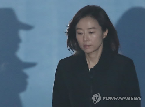 조윤선, 법정 구속