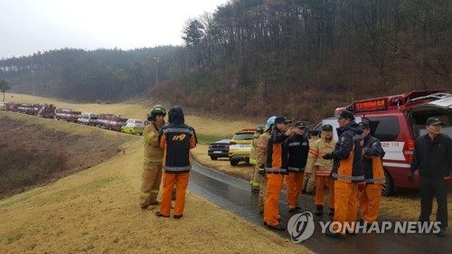 전투기 추락현장 어디지
