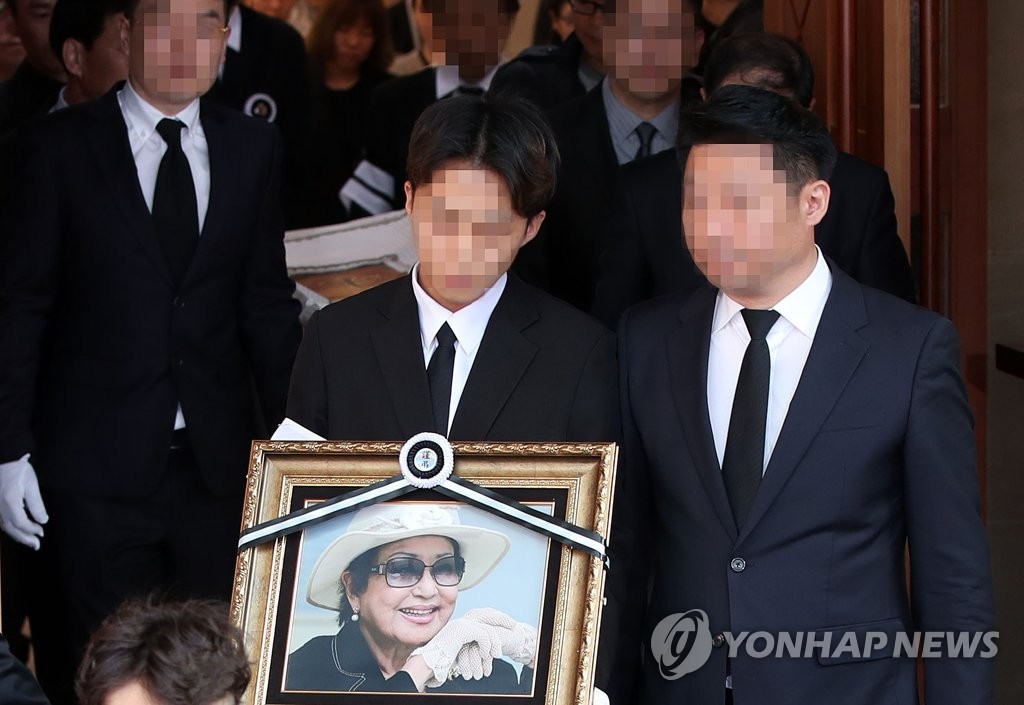 최은희, 영원히 잠들다