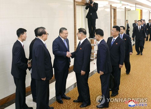 북한 고위급 인사, 중국 방문