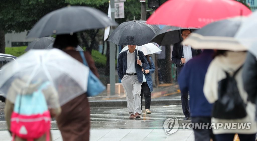 비 내리는 아침