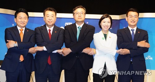 제주도지사 후보들