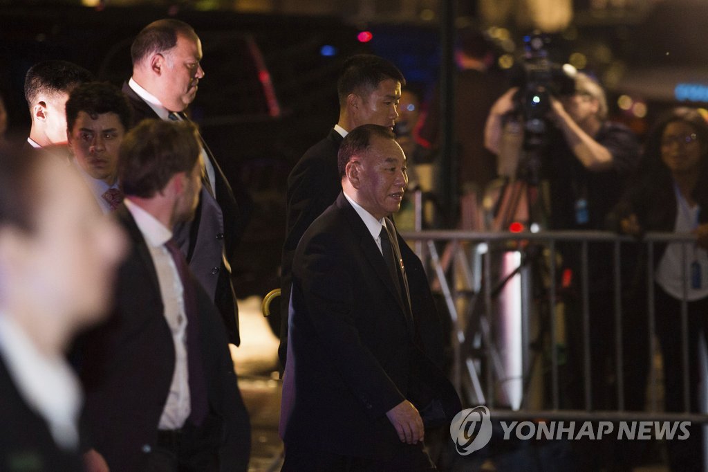 北김영철, 美일정 마치고 귀국길…3박4일 시종 침묵