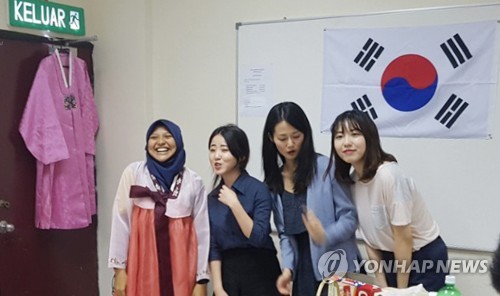 말레이시아 말라야대학에서 열린 '세계언어 축제'