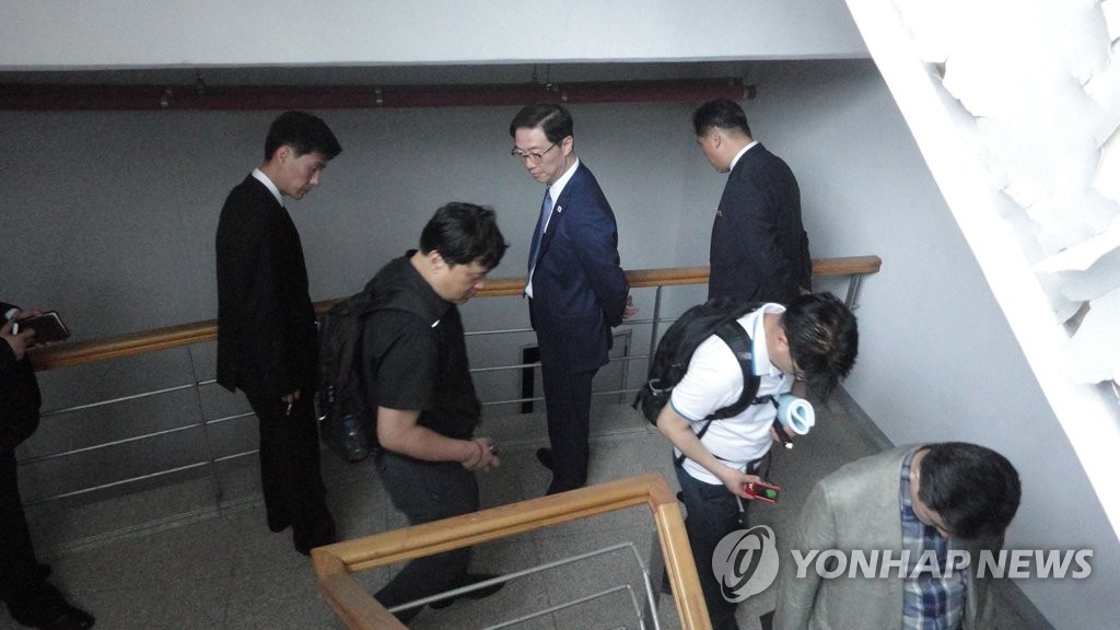 남북공동연락사무소 점검하는 추진단