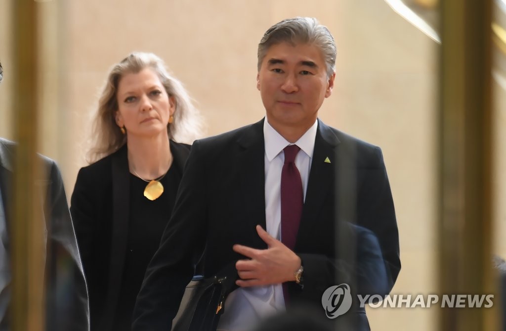 실무회담 마친 성 김