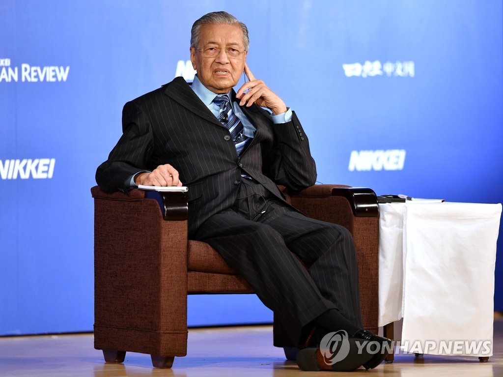 마하티르 말레이시아 총리