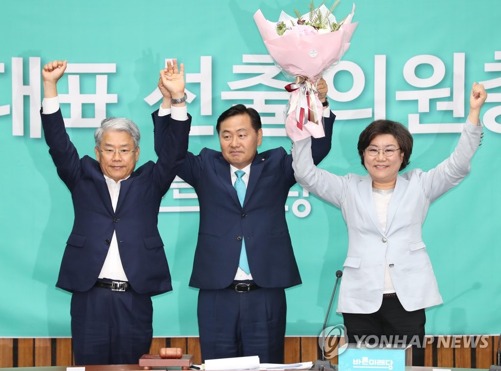 바른미래당 신임 원내대표에 김관영 선출