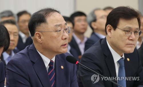 홍남기 국무조정실장 답변