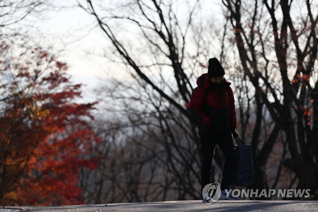 가을 지나 겨울로