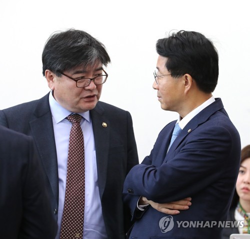 김용진 전 차관과 민주당 조정식 정책위의장