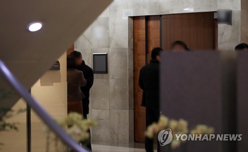 강릉 펜션 사고 학생들 빈소 준비