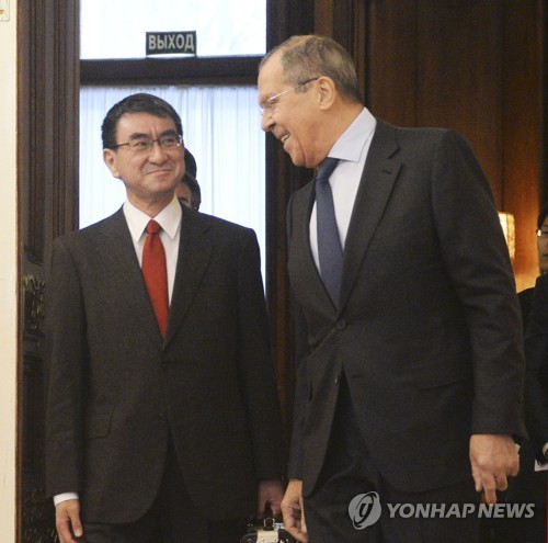 러시아-일본, 평화조약 첫 장관급 협상