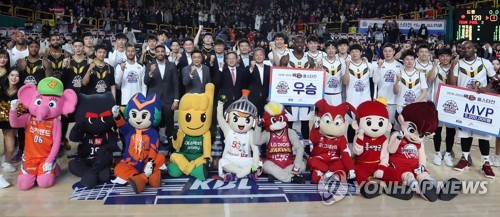 2018-2019시즌 프로농구 올스타전 단체 사진