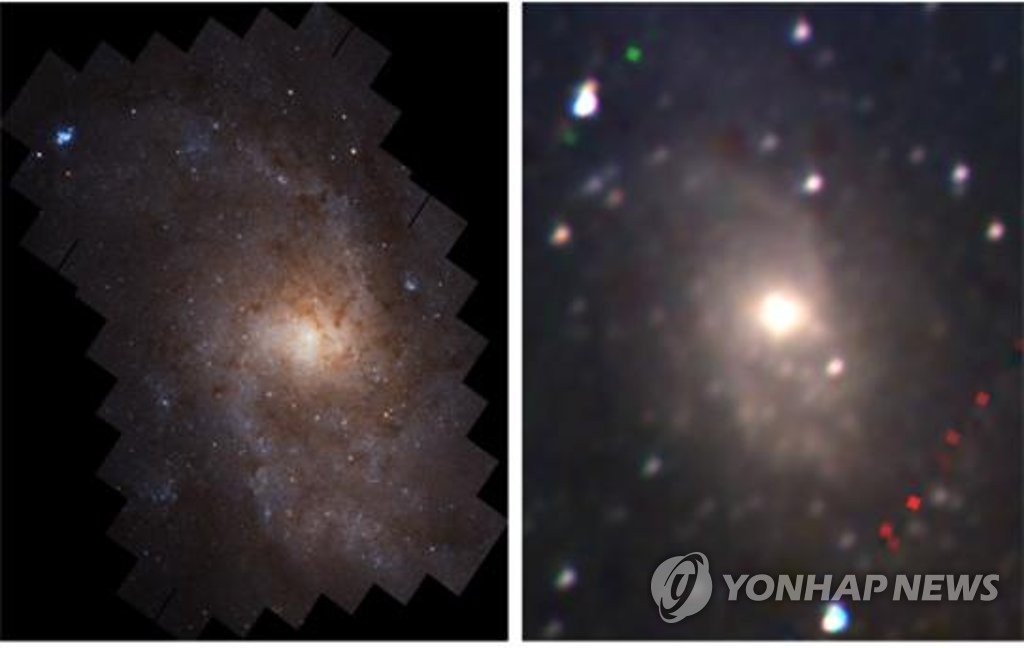 천문연 개발 우주망원경이 찍은 삼각형 은하